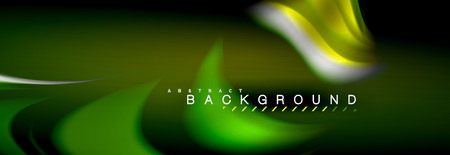 Blurred fluid colors background, abstract waves lines, mixing colours with light effects on light backdrop. Artistic illustration for presentation, app wallpaper, banner or postersのイラスト素材