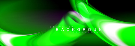 Blurred fluid colors background, abstract waves lines, mixing colours with light effects on light backdrop. Artistic illustration for presentation, app wallpaper, banner or postersのイラスト素材