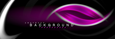 Blurred fluid colors background, abstract waves lines, mixing colours with light effects on light backdrop. Artistic illustration for presentation, app wallpaper, banner or postersのイラスト素材