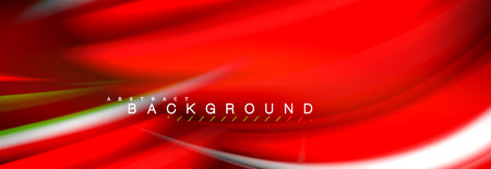 Blurred fluid colors background, abstract waves lines, mixing colours with light effects on light backdrop. Artistic illustration for presentation, app wallpaper, banner or postersのイラスト素材