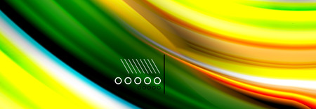 Fluid liquid wave pattern, vector backgroundのイラスト素材