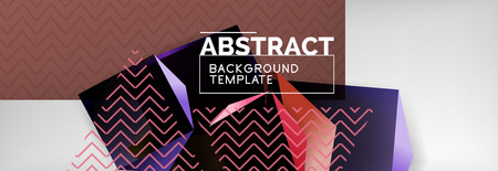 Dark 3d triangular low poly shapes abstract background