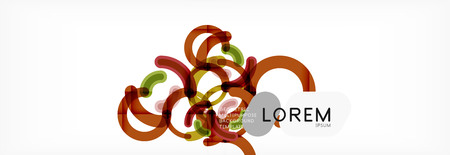 Modern geometrical abstract backgroundのイラスト素材