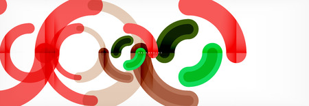 Circular lines design background, vector circleのイラスト素材