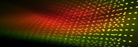 Digital flowing wave particles abstract background, vector smoke effect design. Vector illustrationのイラスト素材