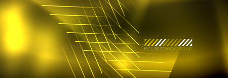 Abstract neon glowing light background. Dark background with lights. Abstract background with neon lights, night view. Vectorのイラスト素材