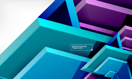 Shiny glossy arrows background, clean modern geometric design, futuristic composition, vector...