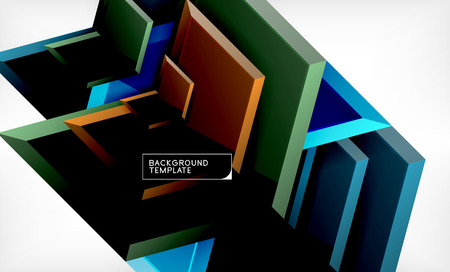 Techno arrow background, template design. Vectorのイラスト素材