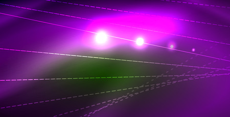 Shiny neon space background, vector templateのイラスト素材