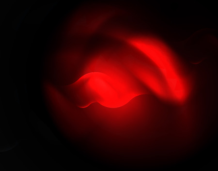 Shiny neon geometric waves templateのイラスト素材