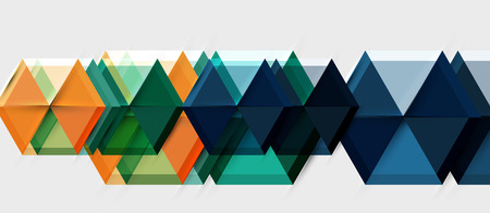 Hexagon abstract background, geometrical modern template