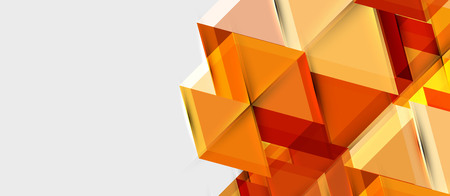 Hexagon abstract background, geometrical modern templateのイラスト素材