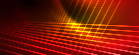 Shiny color neon light with lines, abstract wallpaper, shiny motion, magic space light. Vector techno abstract backgroundのイラスト素材