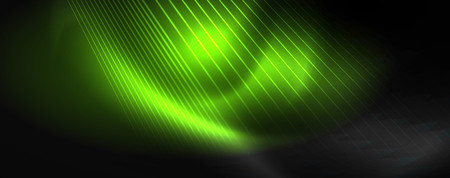 Shiny color neon light with lines, abstract wallpaper, shiny motion, magic space light. Vector techno abstract backgroundのイラスト素材