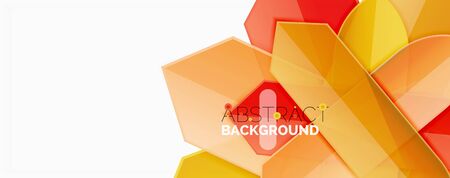 Color lines, modern geometric abstract background. Minimalistic design, creative concept, stripes with arrows and triangle shapes. Vector illustrationのイラスト素材