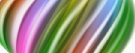 Color flowing waves, liquid conceptual abstract backgroundのイラスト素材