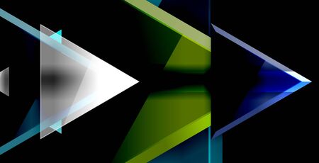 Triangle abstract vector backgroundのイラスト素材
