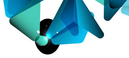 Triangle geometric background in trendy style on light background. Retro vector illustration. Colorful bright. Trendy modern style. Vector business illustration. Geometric template.のイラスト素材