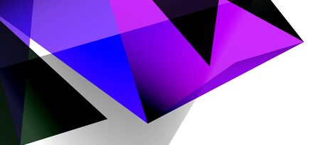 Triangle geometric background in trendy style on light background. Retro vector illustration. Colorful bright. Trendy modern style. Vector business illustration. Geometric template.のイラスト素材