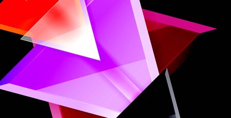 Triangle abstract backgroundのイラスト素材