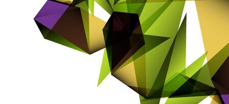 Vintage abstract template with triangle mosaic composition vecton white background. Simple design background. Modern flat design. Beautiful vector pattern.のイラスト素材