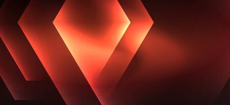 Neon shiny color lines background. Abstract colorful web template Geometric modern technology concept.のイラスト素材