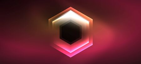 Vintage holographic shiny neon color light, great design for any purposes. Abstract magic motion background. Vintage cinema concept. Technology background.のイラスト素材