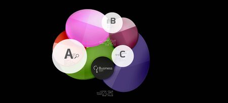 Modern advertising concept for wallpaper design. Vector info graphic design. Vector design concept. Business presentation. Abstract geometric frame.のイラスト素材