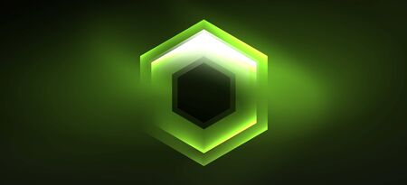 Vintage holographic shiny neon color light, great design for any purposes. Abstract magic motion background. Vintage cinema concept. Technology background. Realistic neon shining.のイラスト素材