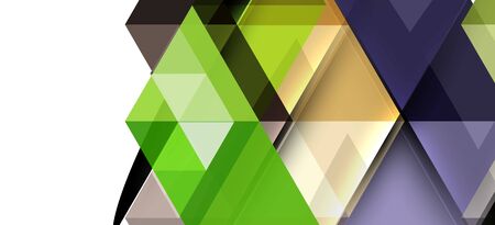 Modern mosaic triangle template background, great design for any purposes. Abstract geometric graphic design triangle pattern. Geometric line pattern. Abstract texture.のイラスト素材