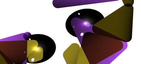 Vintage abstract template with triangle mosaic composition vecton white background. Simple design background. Modern flat design. Beautiful vector pattern.のイラスト素材