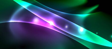 Glowing shiny light abstract backgroundのイラスト素材