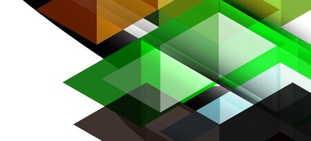 Abstract triangle pattern, colorful backdrop. Presentation template. Modern textured shape. Trendy modern style. Vector abstract geometric graphic design.のイラスト素材