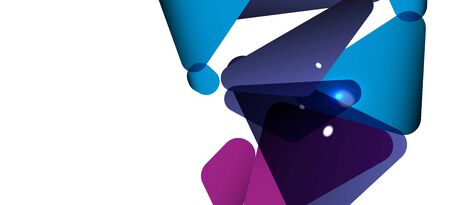 Triangle geometric background in trendy style on light background. Retro vector illustration. Colorful bright. Trendy modern style. Vector business illustration. Geometric template.のイラスト素材