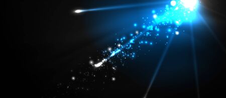 Colorful pyrotechnics show. Sky clouds. Black background. Festival celebration. Abstract fireworks dark sky night.のイラスト素材