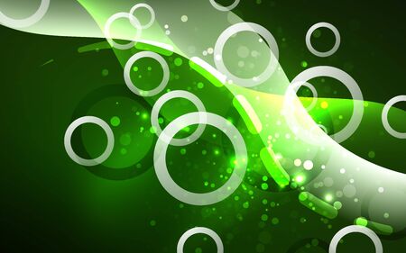 Neon abstract background. Background decoration. Trendy graphic design.のイラスト素材