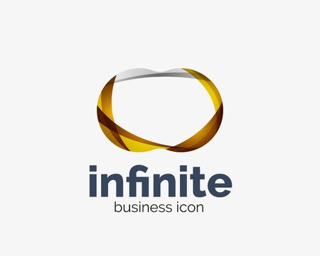Infinite, abstract business iconのイラスト素材