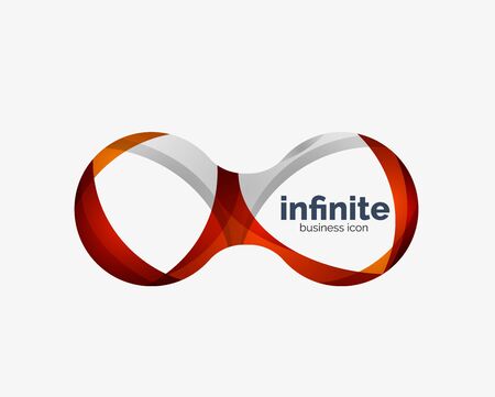Infinite, abstract business iconのイラスト素材
