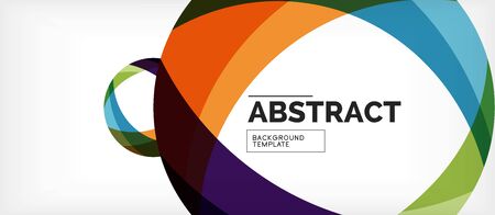 Colorful wave lines abstract background, color line for business or techno presentation. Vector shiny modern wallpaper with stripesのイラスト素材