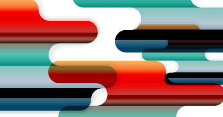Abstract liquid lines geometric background