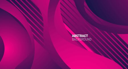 Wave pattern fluid gradients, abstract lines for Wallpaper, Banner, Background, Card, Book Illustration, landing pageのイラスト素材