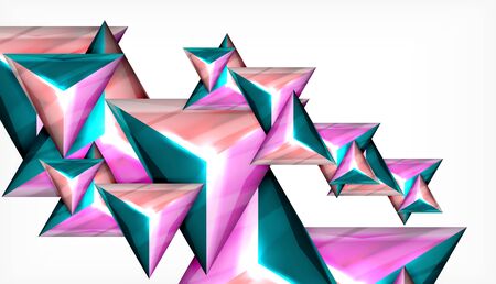 Triangle geometric vector abstract background