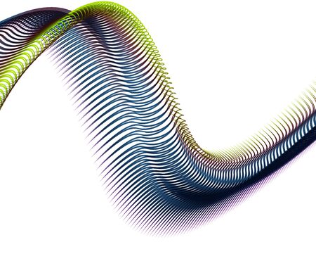 Abstract background blend wave line design for Wallpaper, Banner, Background, Card, Book...