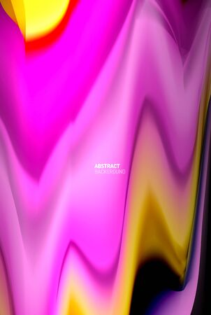 Liquid gradients abstract background, color wave pattern poster design for Wallpaper, Banner, Background, Card, Book Illustration, landing pageのイラスト素材