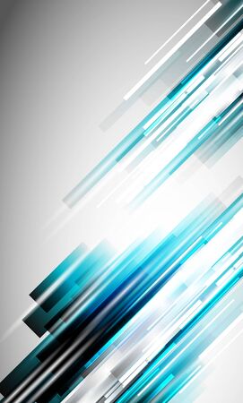 Abstract background, straight lines, dynamic concept. Geometric trendy template. Vector Illustration For Wallpaper, Banner, Background, Card, Book Illustration, landing pageのイラスト素材