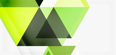 Geometric abstract background, mosaic triangle and hexagon shapes. Trendy abstract layout template for business or technology presentation, internet poster or web brochure cover, wallpaperのイラスト素材