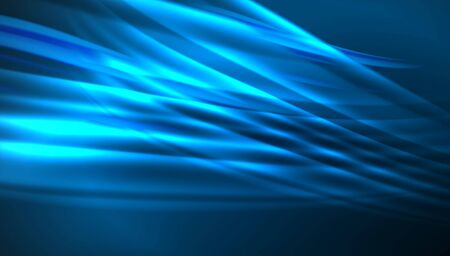 Creative fluid wave lines abstract background. Trendy abstract layout template for business or technology presentation, internet poster or web brochure cover, wallpaperのイラスト素材