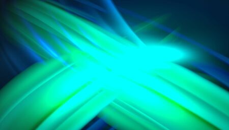 Creative fluid wave lines abstract background. Trendy abstract layout template for business or technology presentation, internet poster or web brochure cover, wallpaperのイラスト素材