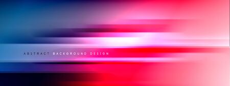 Motion concept neon shiny lines on liquid color gradients abstract backgrounds. Dynamic shadows and lights templates for textのイラスト素材
