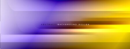 Motion concept neon shiny lines on liquid color gradients abstract backgrounds. Dynamic shadows and...